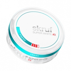 Skruf fresh white slim 5