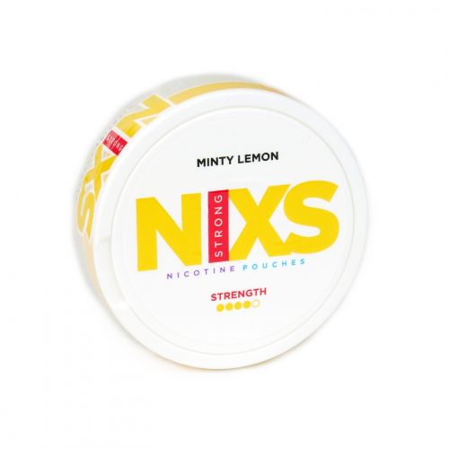 Buy Nixs Minty Lemon Strong All White Portion - cigge.com